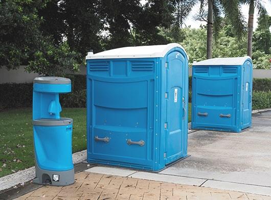 we service our handicap/ada porta potties at least once a day throughout events to ensure cleanliness and hygiene